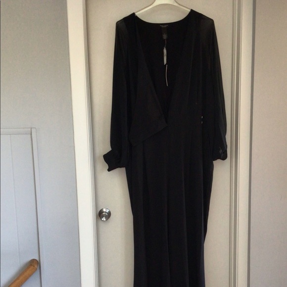 New Prabal Gurung for Lane Bryant jumpsuit sz 28 - Picture 4 of 7